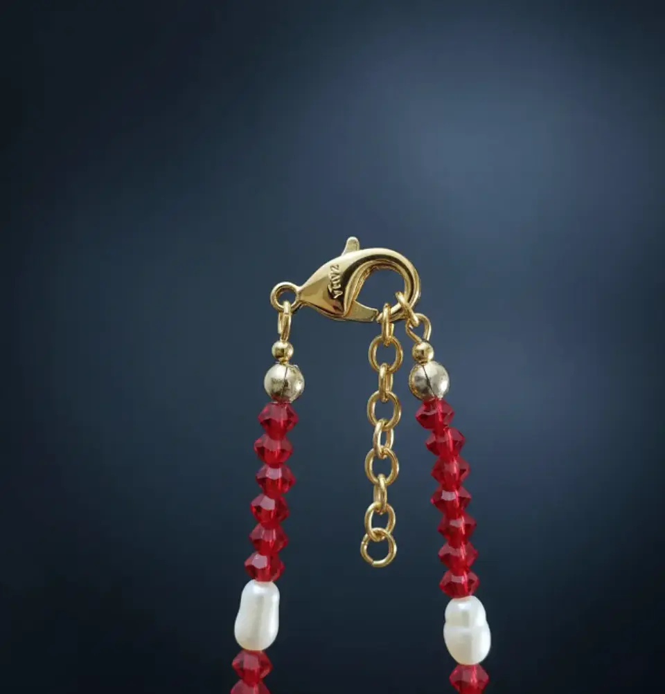 Collar Ann Rojo 3