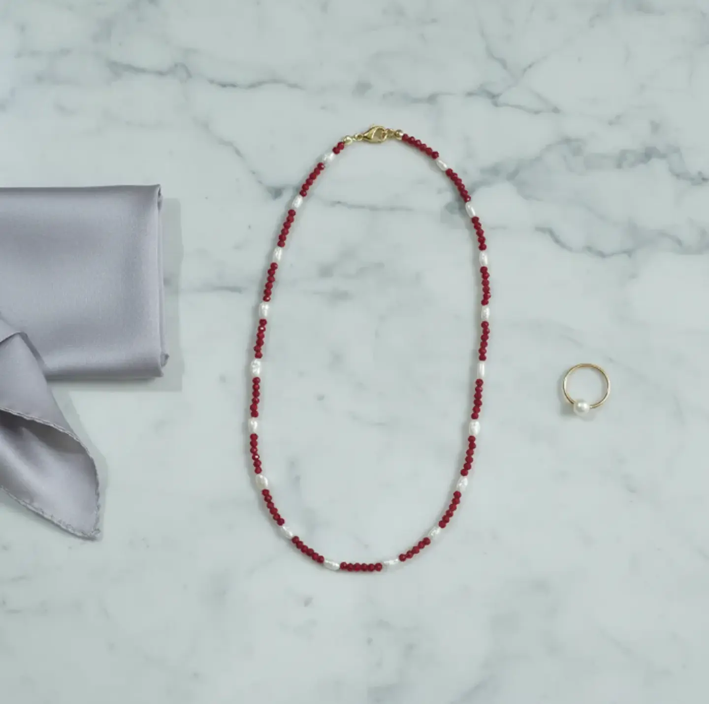 Collar Ann Rojo 4
