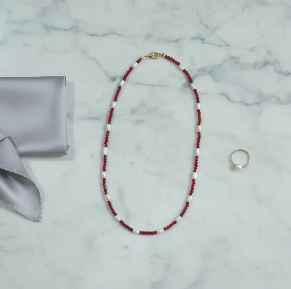 Collar Ann Rojo 4