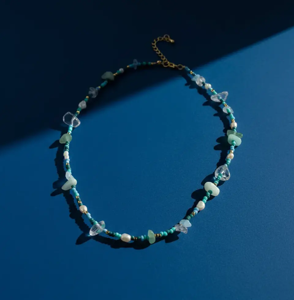 Collar paz Celeste 4