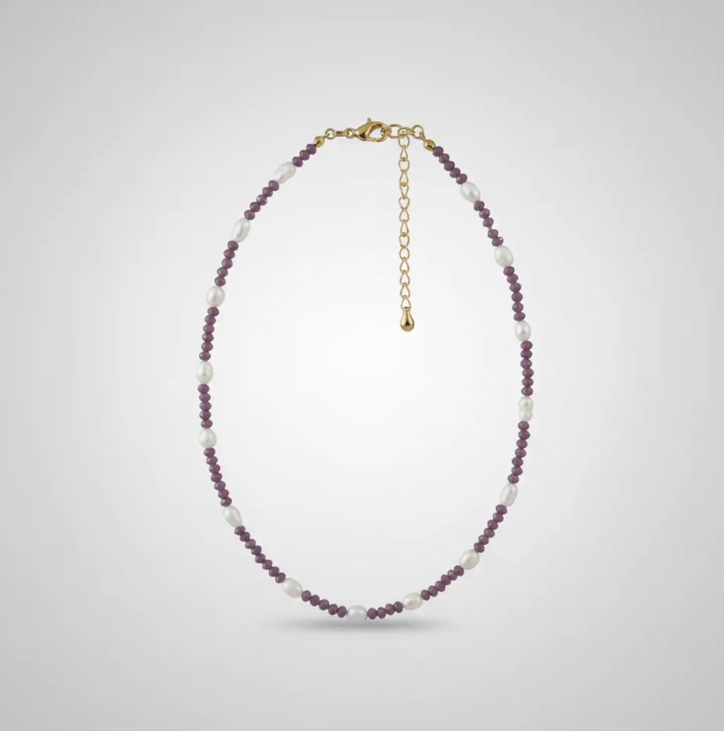 Collar Ann morado 3