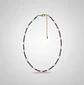 Collar Ann morado - Miniatura 3