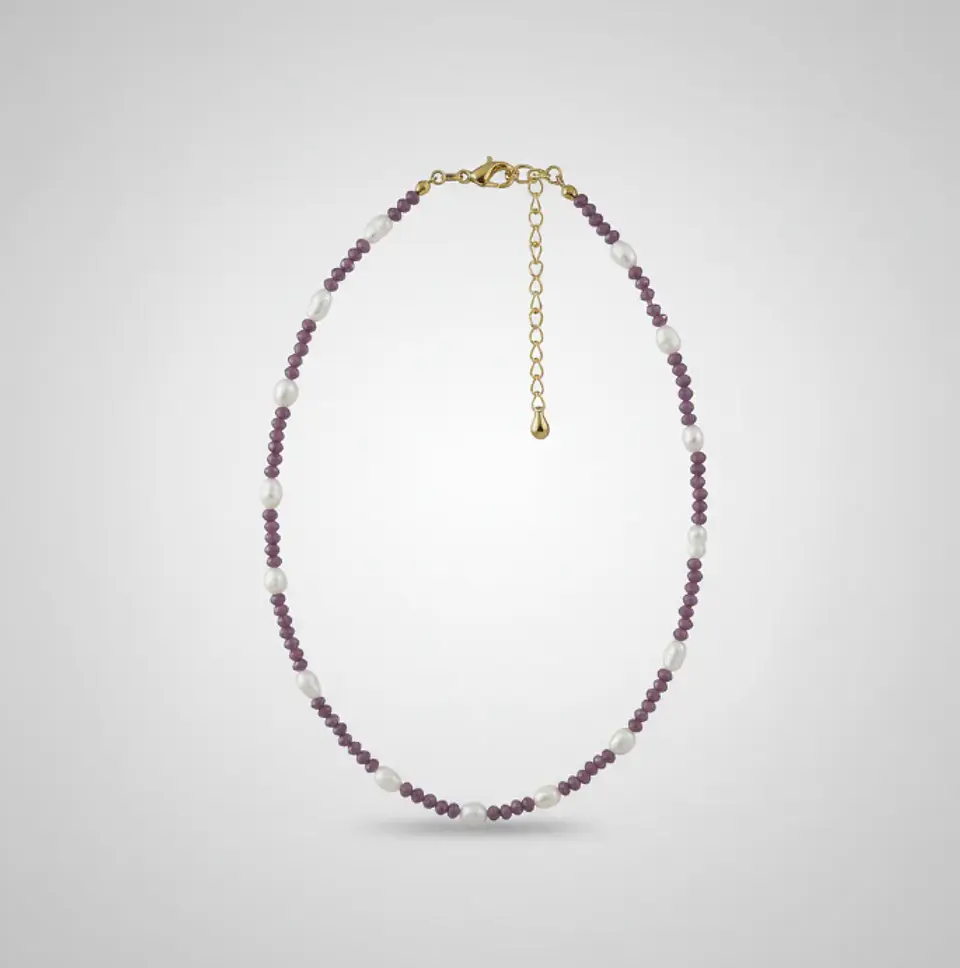 Collar Ann morado 3