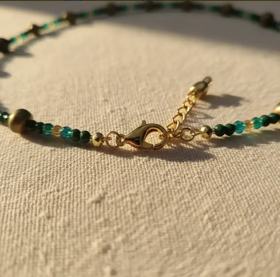 Collar Ann verde 2