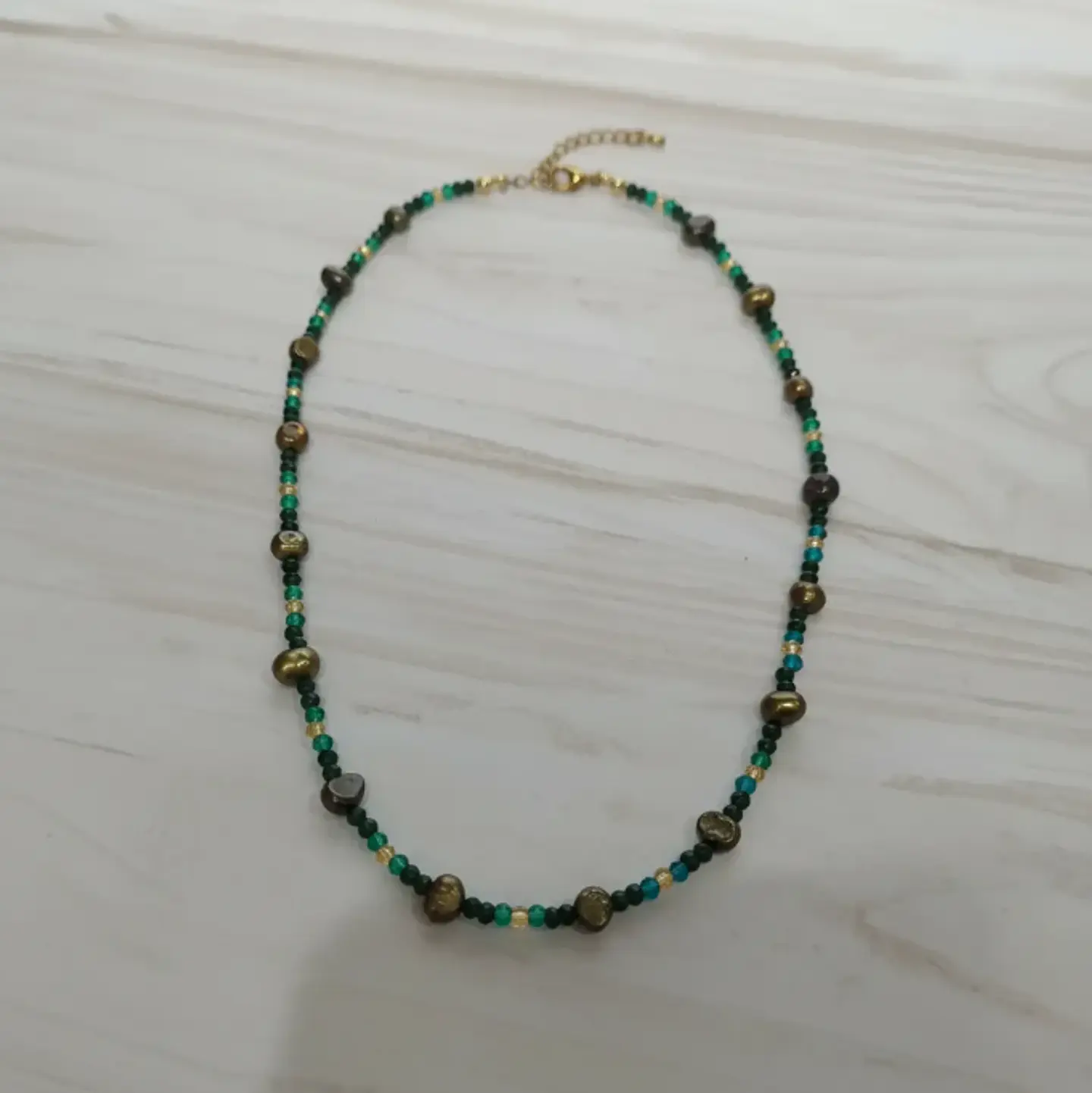 Collar Ann verde 4