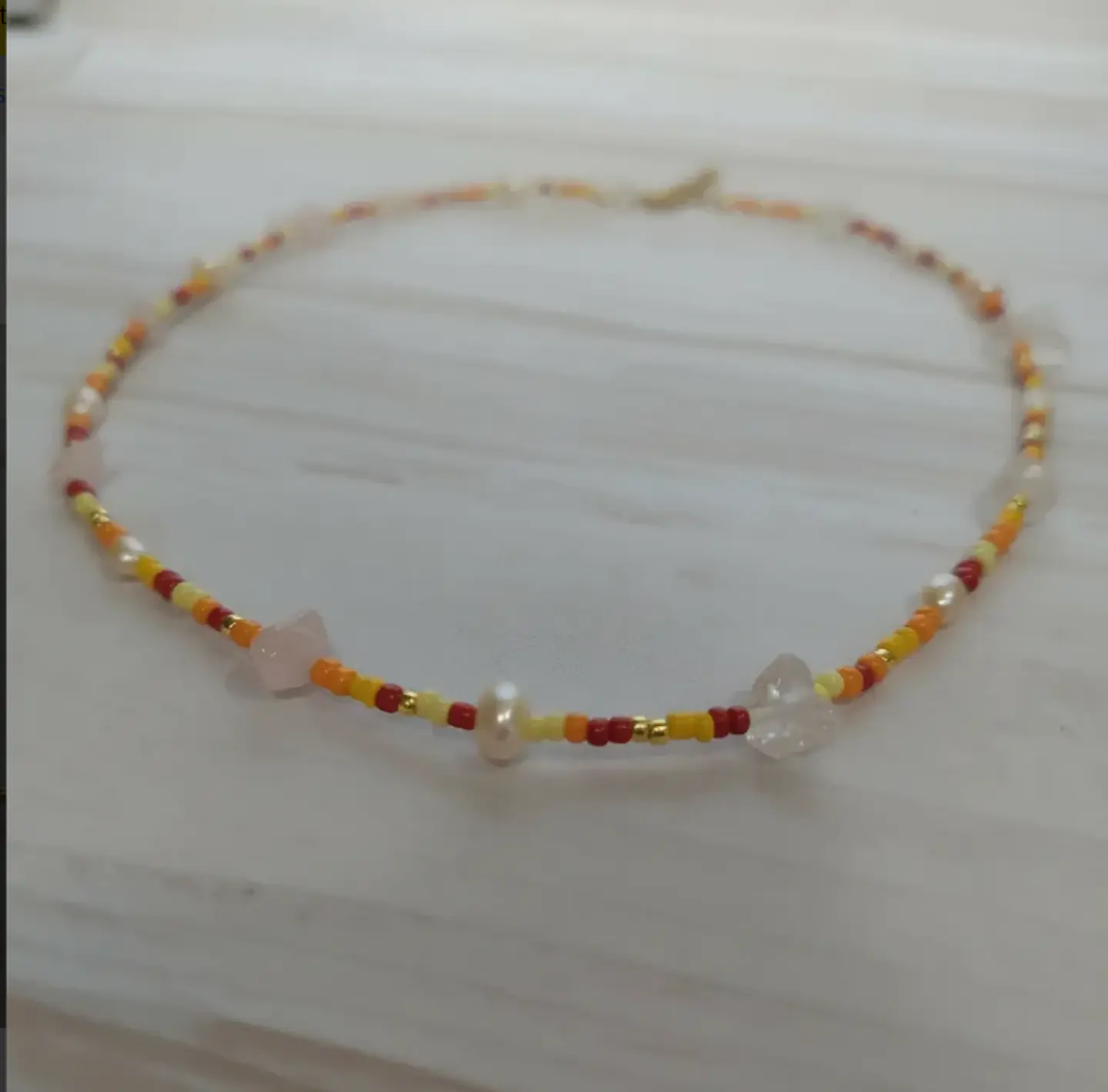 Collar Paz Naranjo 2