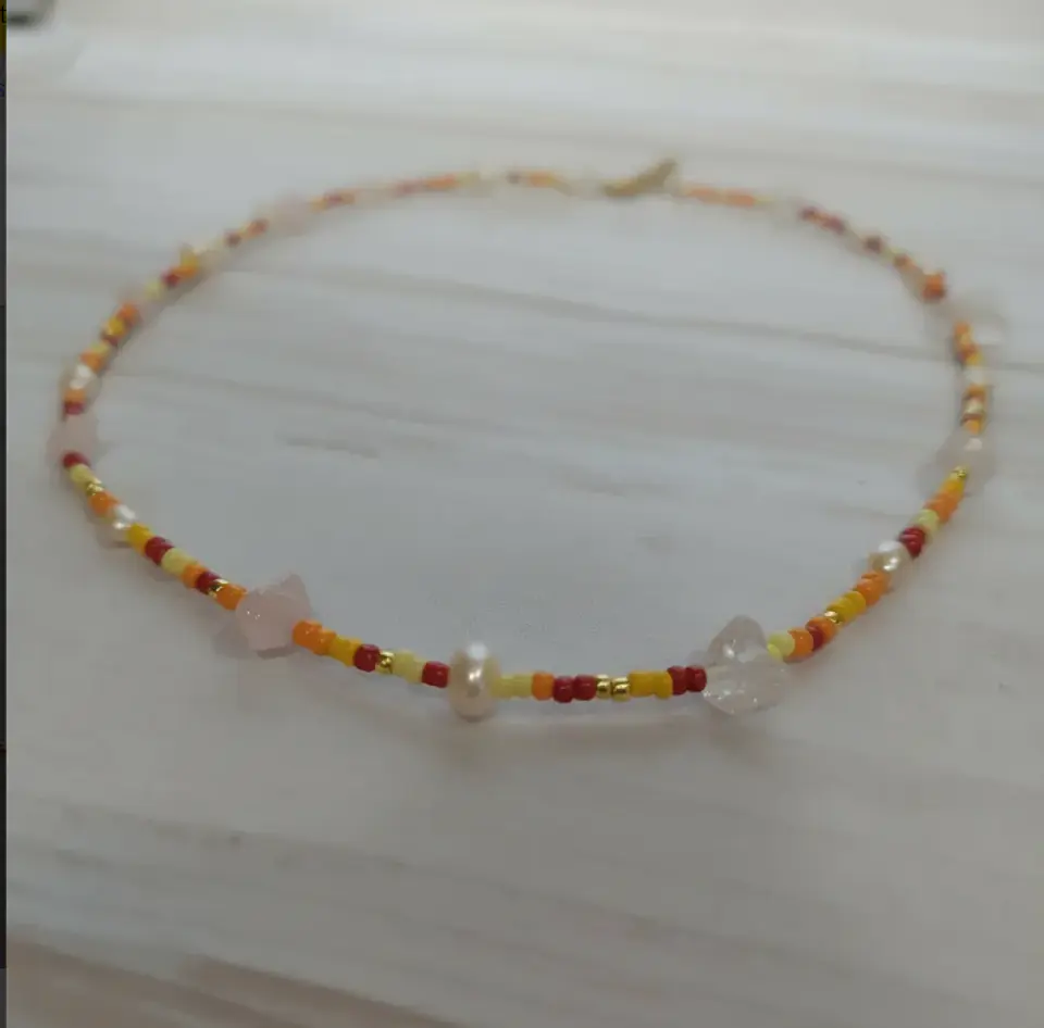 Collar Paz Naranjo 2