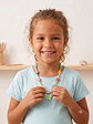 Collar kids mariposa celeste - Miniatura 2