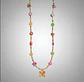 Collar infantil Mariposa rosa - Miniatura 3
