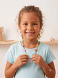 Collar kids mariposa brillante - Miniatura 1