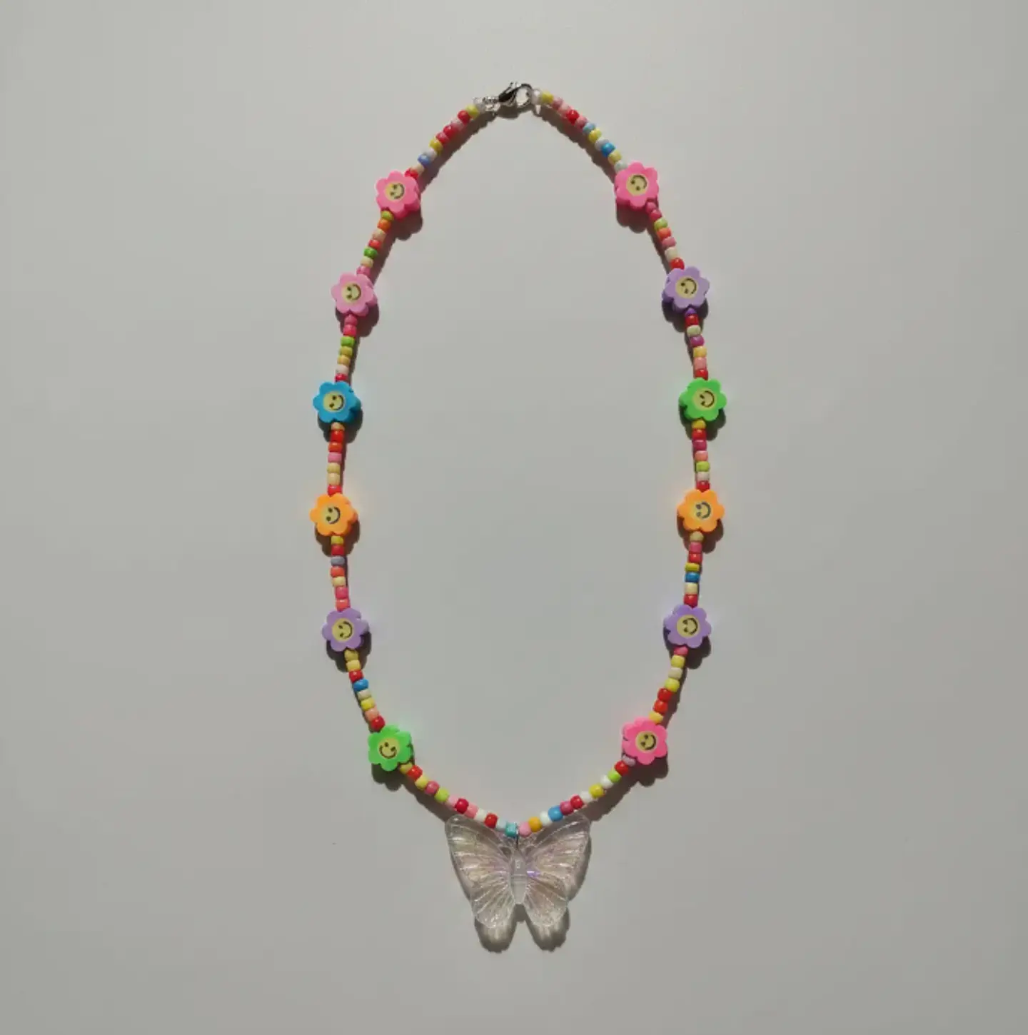 Collar kids mariposa brillante 2