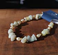 Pulsera Trinidad Amazonita y perlas de rio - Miniatura 3
