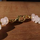 Pulsera Trinidad Cuarzo rosa y conchitas - Miniatura 2