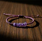Pulsera Luisa Amatista hilo morado - Miniatura 3