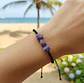 Pulsera Luisa Amatista e hilo negro - Miniatura 1