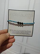 Pulsera Luisa Onix hilo calipso - Miniatura 2