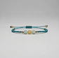 Pulsera Luisa Amazonita, pirita e hilo calipso - Miniatura 3