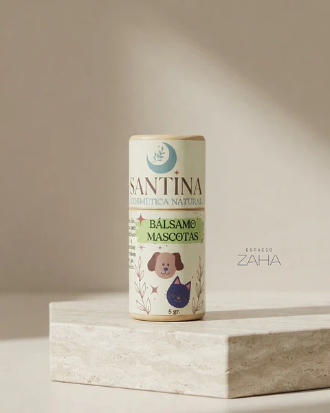 Bálsamo para Mascotas (Almohadillas y Nariz) – Santina Cosmética Natural
