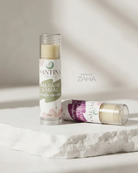 Bálsamo Labial Humectante & Nutritivo – Santina Cosmética Natural