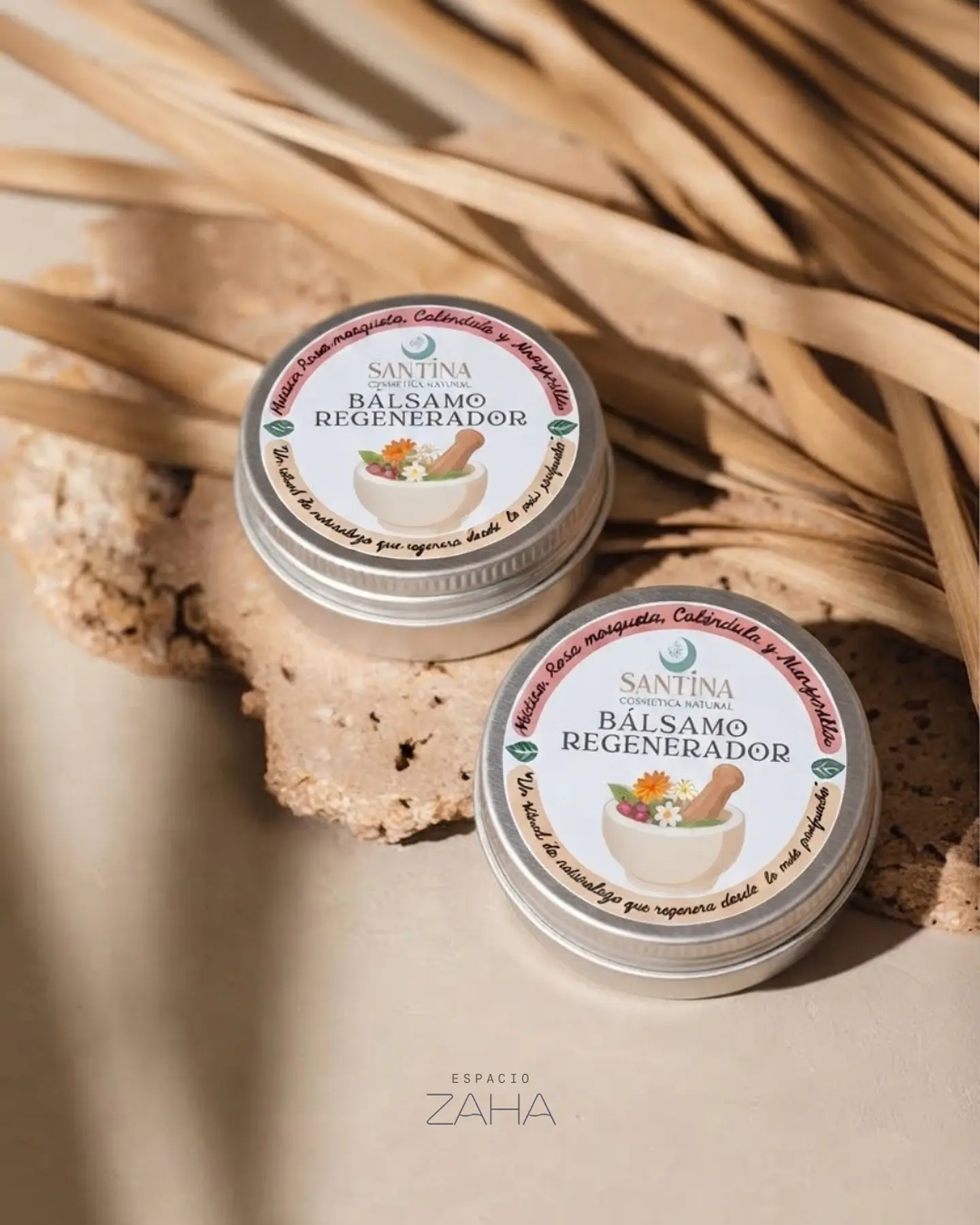 Bálsamo Regenerador 100% Natural – Santina Cosmética Natural 1