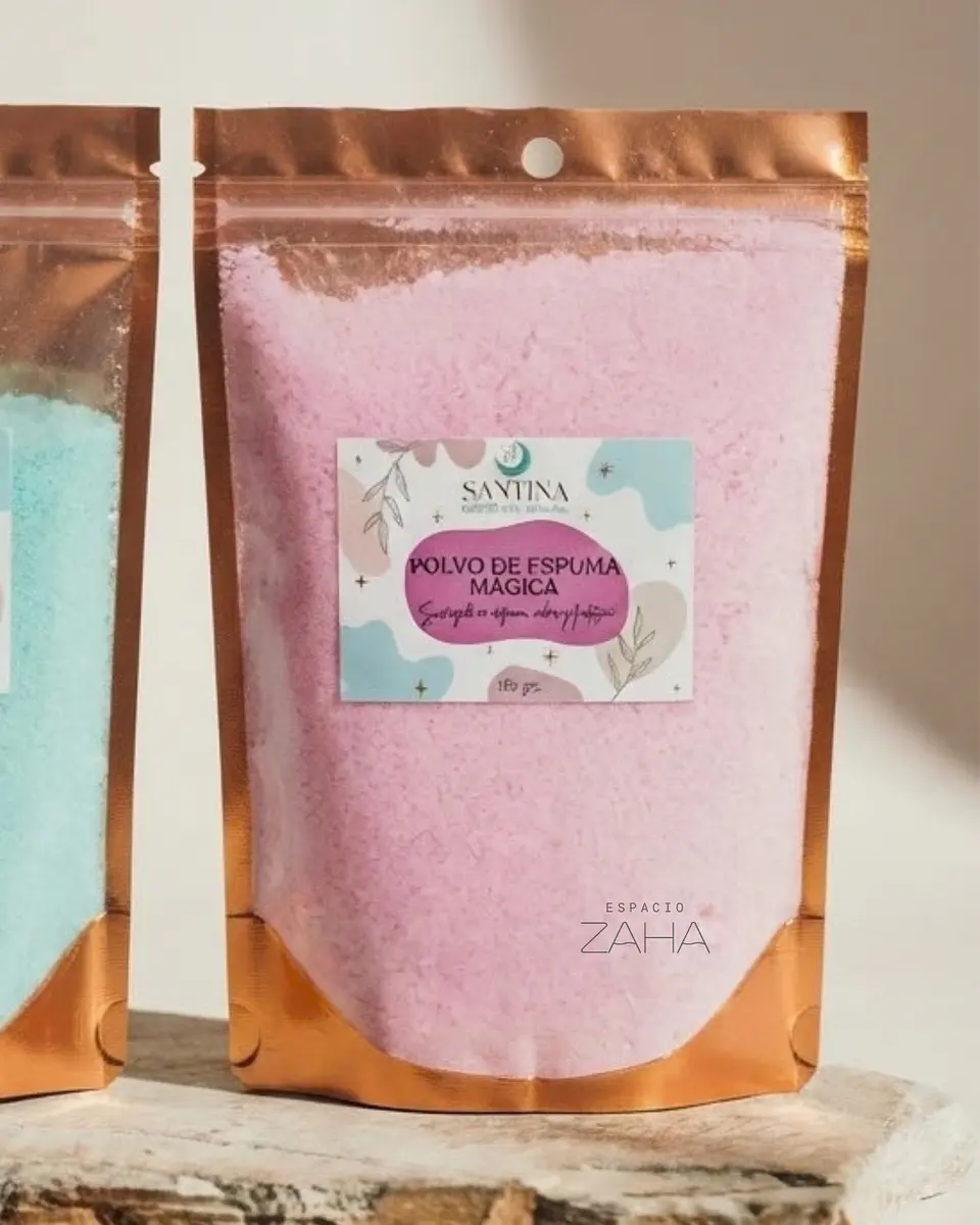 Polvo de Espuma Mágica – Santina Cosmética Natural 3