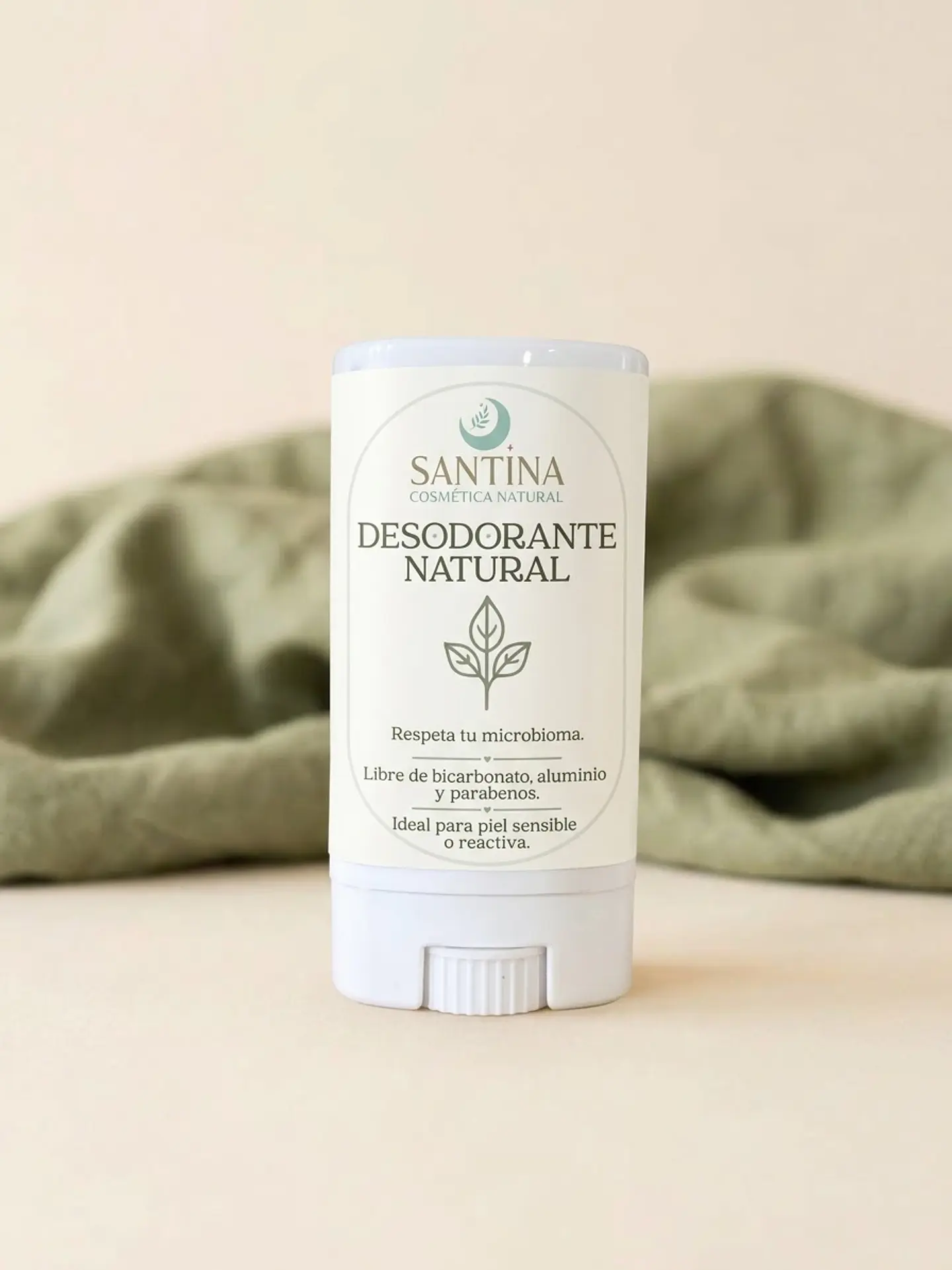 Desodorante en Barra para Piel Sensible – Santina Cosmética Natural 1