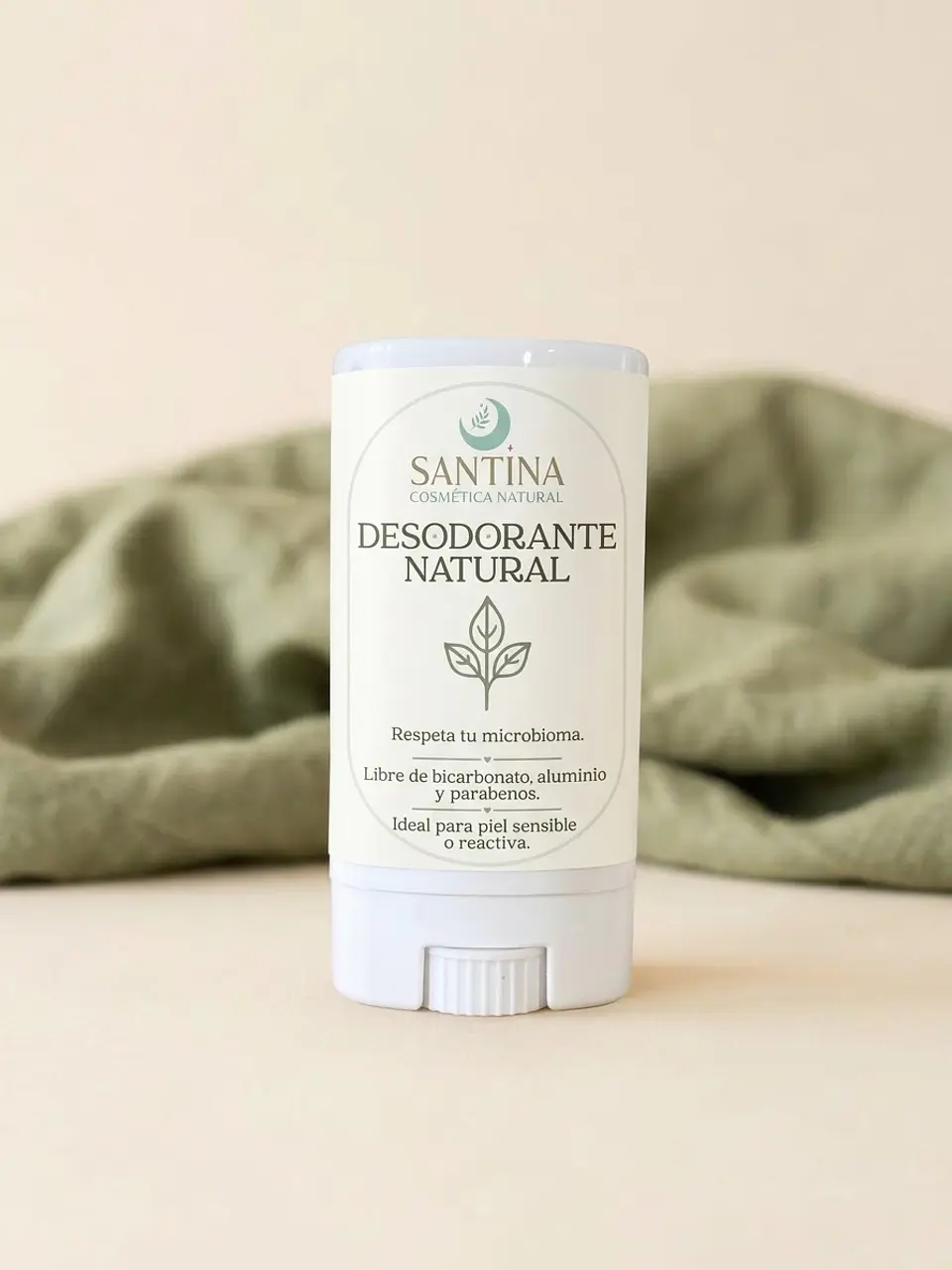 Desodorante en Barra para Piel Sensible – Santina Cosmética Natural 1