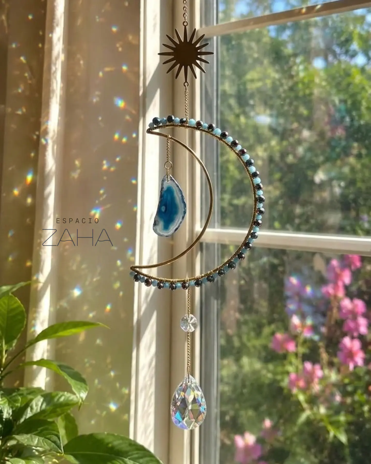 Atrapasol Luna & Ágata Azul – Alma Silvestre 2