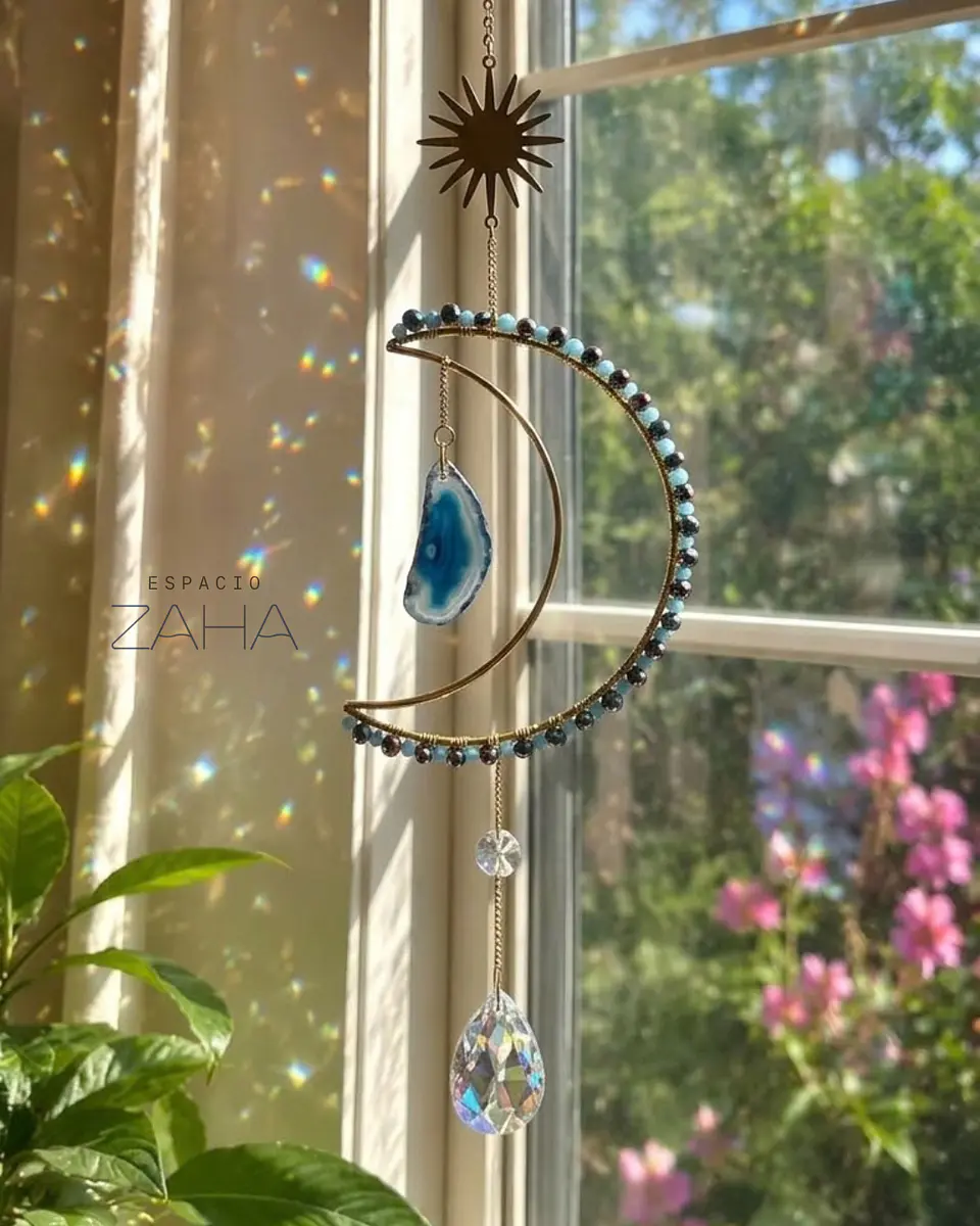 Atrapasol Luna & Ágata Azul – Alma Silvestre 2