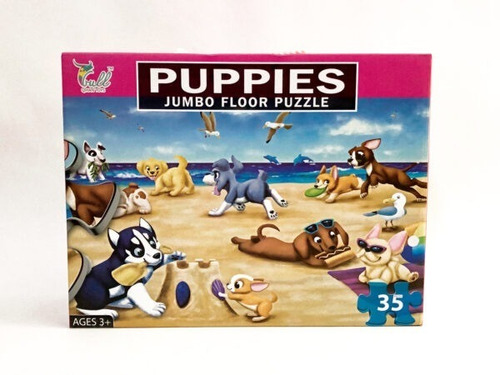 Puzzle Jumbo 35Pcs - Mascotas
