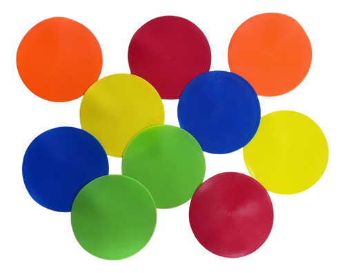 Set Disco Plano 10pcs; 23cm