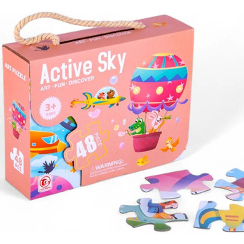 Puzzle 48 Piezas Globo Aerostatico 1