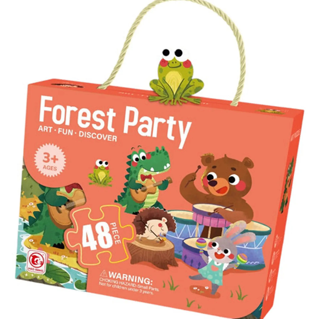 Puzzle 48 Piezas Fiesta En El Bosque 1