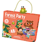 Puzzle 48 Piezas Fiesta En El Bosque - Miniatura 1