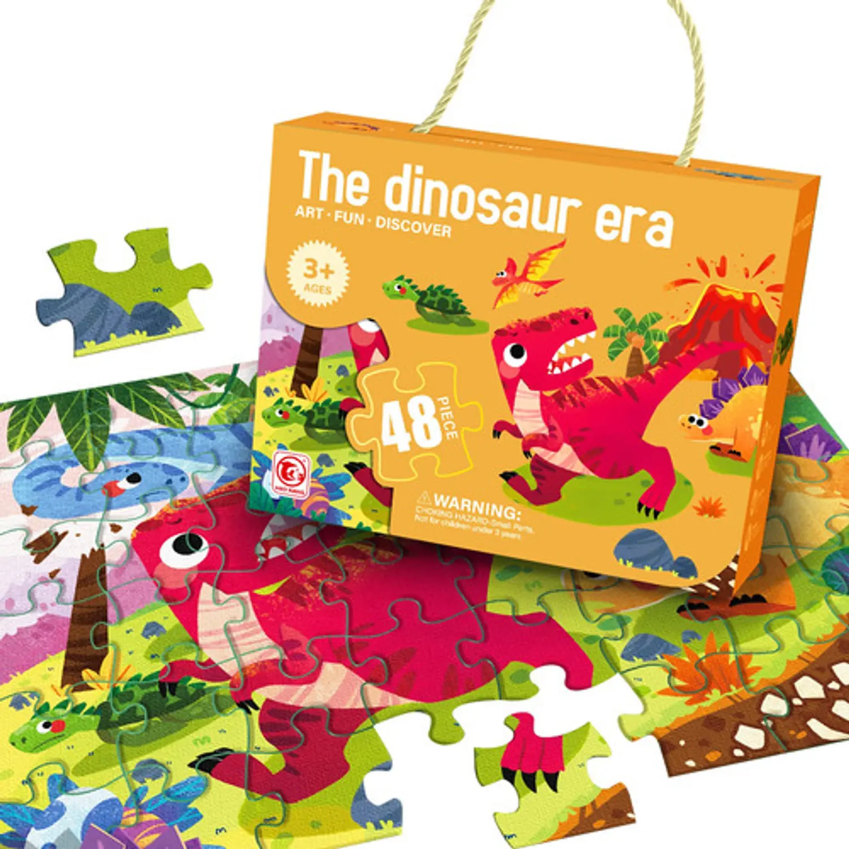 Puzzle 48 Piezas Dinosaurio 1