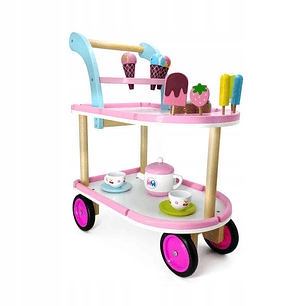 Carrito De Pasteleria Madera