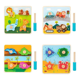 Puzzle Relieve Tornillo