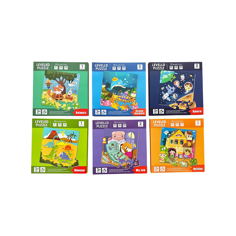 Libro Puzzle Magneticos Nivel1-Nivel 2-Nivel 3 2
