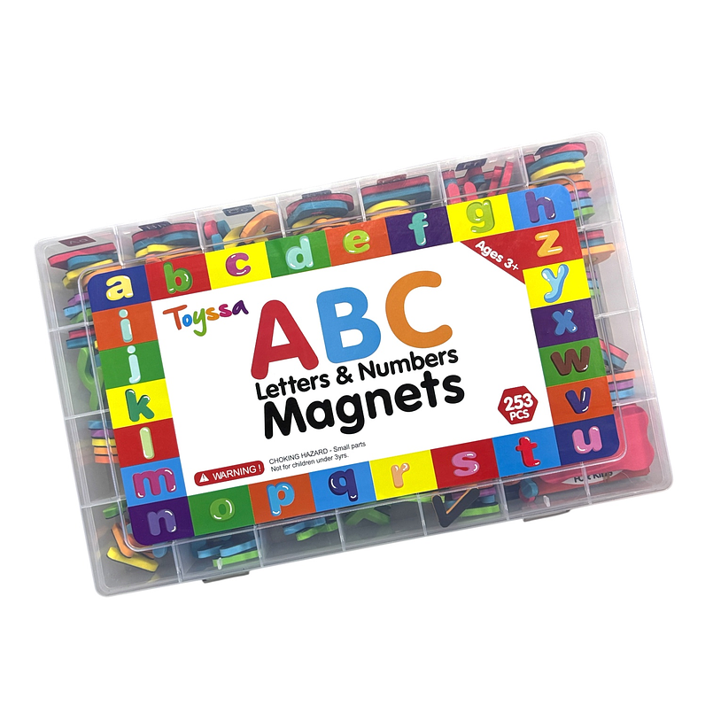 Maleta De Letras Magneticas Y Números Premiun 1