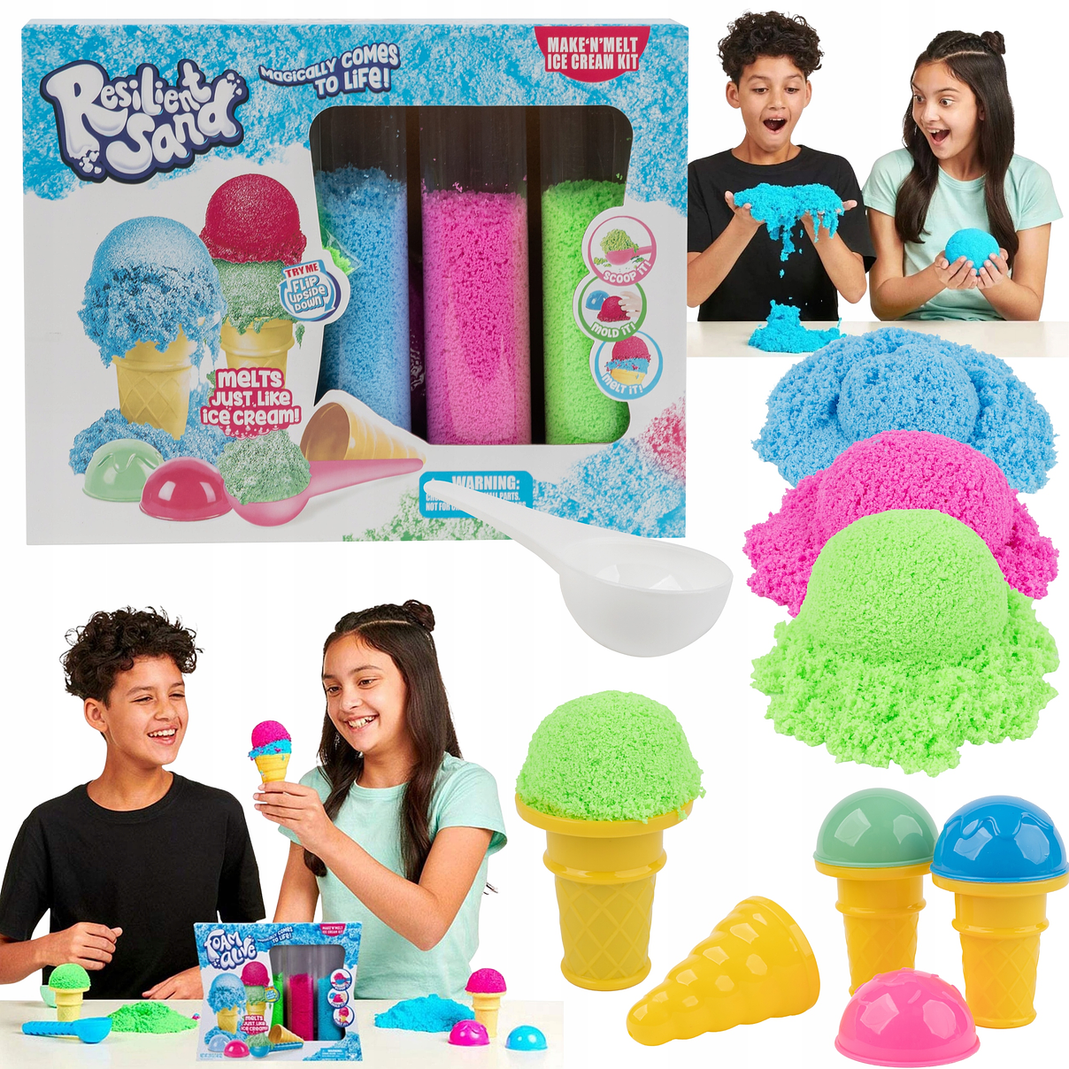 Set Puffle Sensorial Helado  2