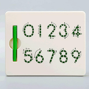 Pizarra Magnetica Numeros Color Magpad