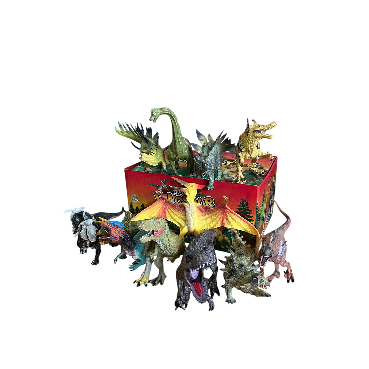 Caja Dinosaurios 12 Piezas 1