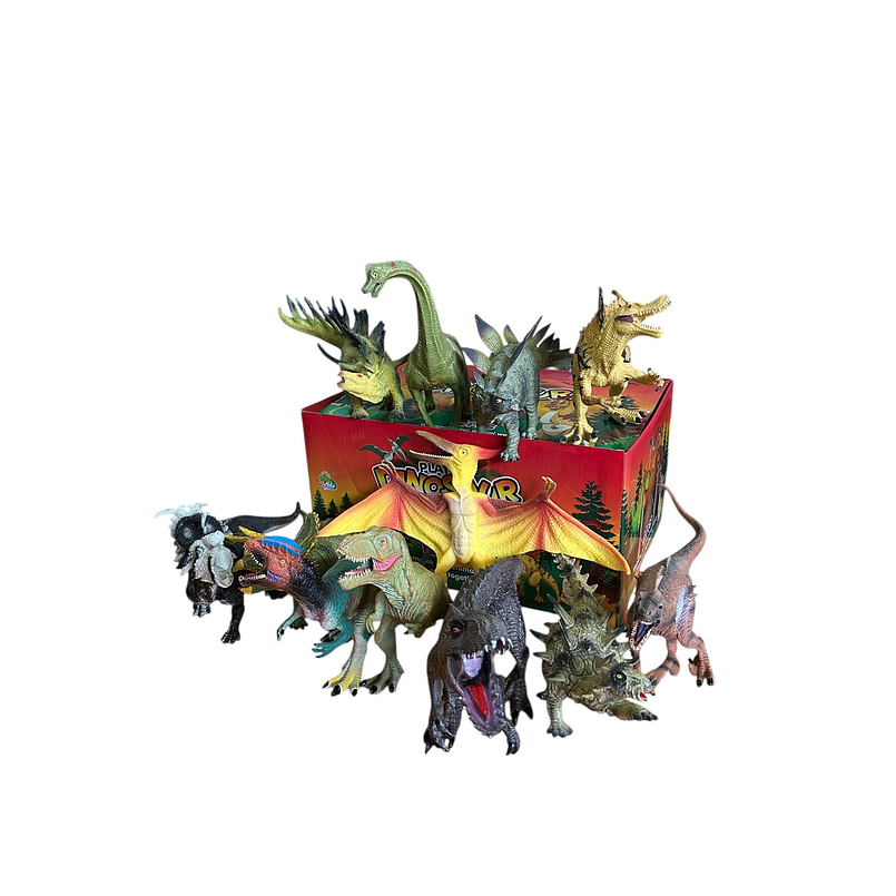 Caja Dinosaurios 12 Piezas 1