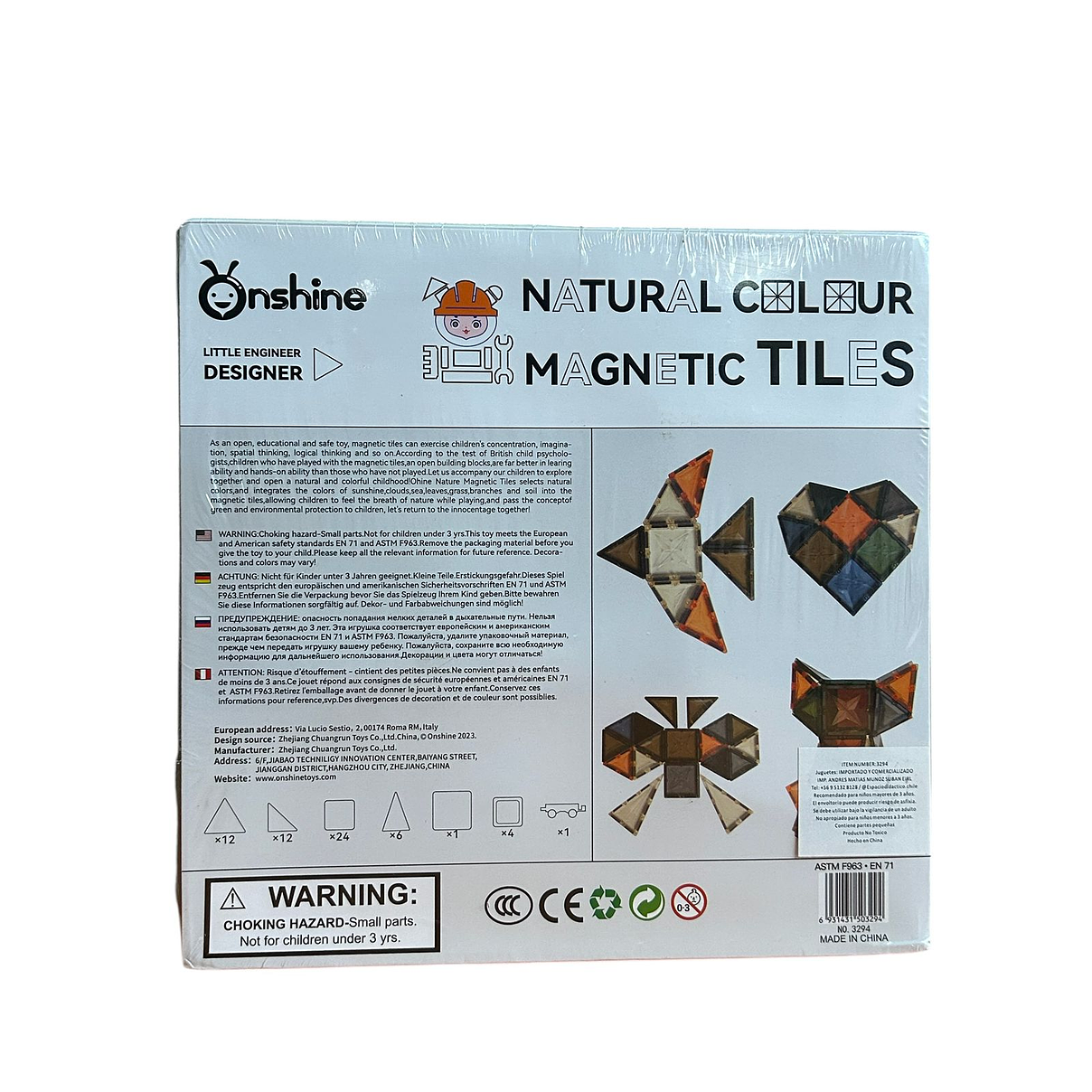 Imán 60 Piezas Linea Natural Onshine 3