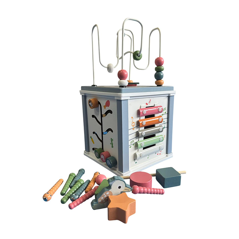 Motriz Encaje Cubo Multiactividades Blanco 1