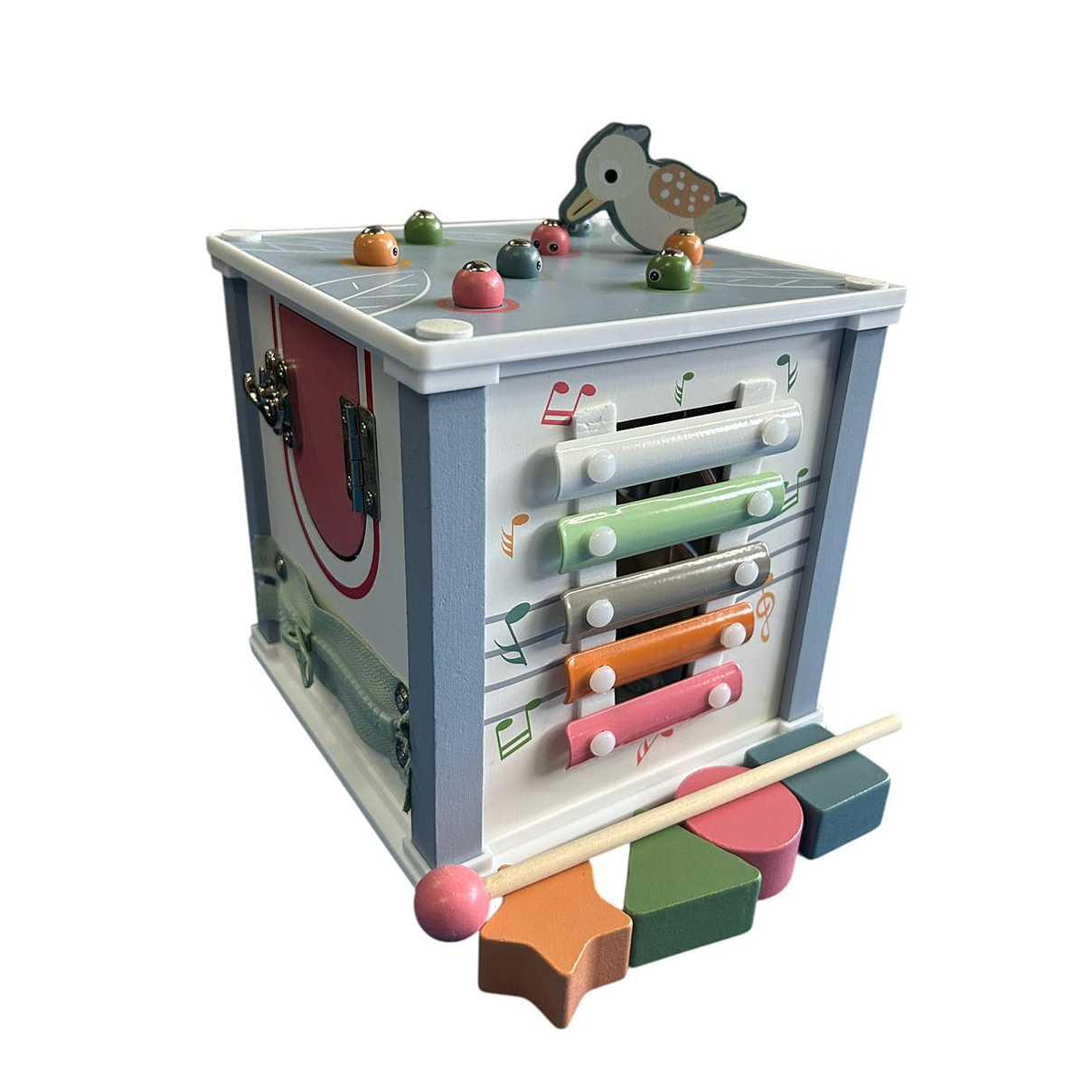 Motriz Encaje Cubo Multiactividades Blanco 3