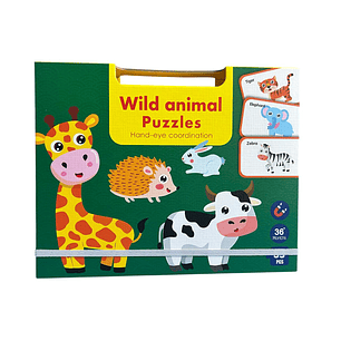 Pizarra Puzzle Magnético Animales