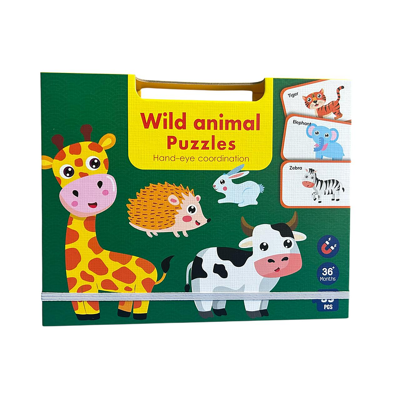 Pizarra Puzzle Magnético Animales 1