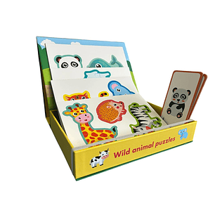 Pizarra Puzzle Magnético Animales