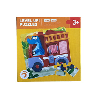 Puzzle libro Tres En Uno